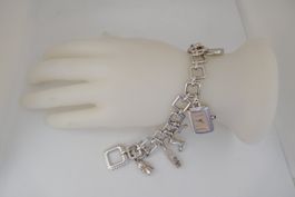Vintage Burberry Uhr mit Hängerli - alles in 925 Silber