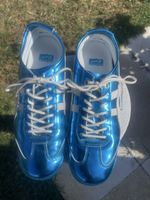 Basket Tiger Onitsuka bleu metalisé taille 39