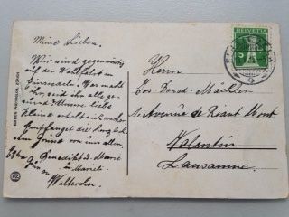 Ansichtskarten: Kloster Einsiedeln – Gebraucht aus Sargans von nicsam1815 1
