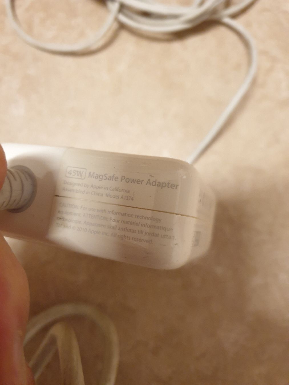 Apple Ladegerät: Original Apple MagSafe 45W Power Adapter (12) – Gebraucht aus Ittigen von Ziok187 2