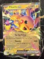 Pokemon Karte Pikachu EX 190 HP 054/128 guter Zustand