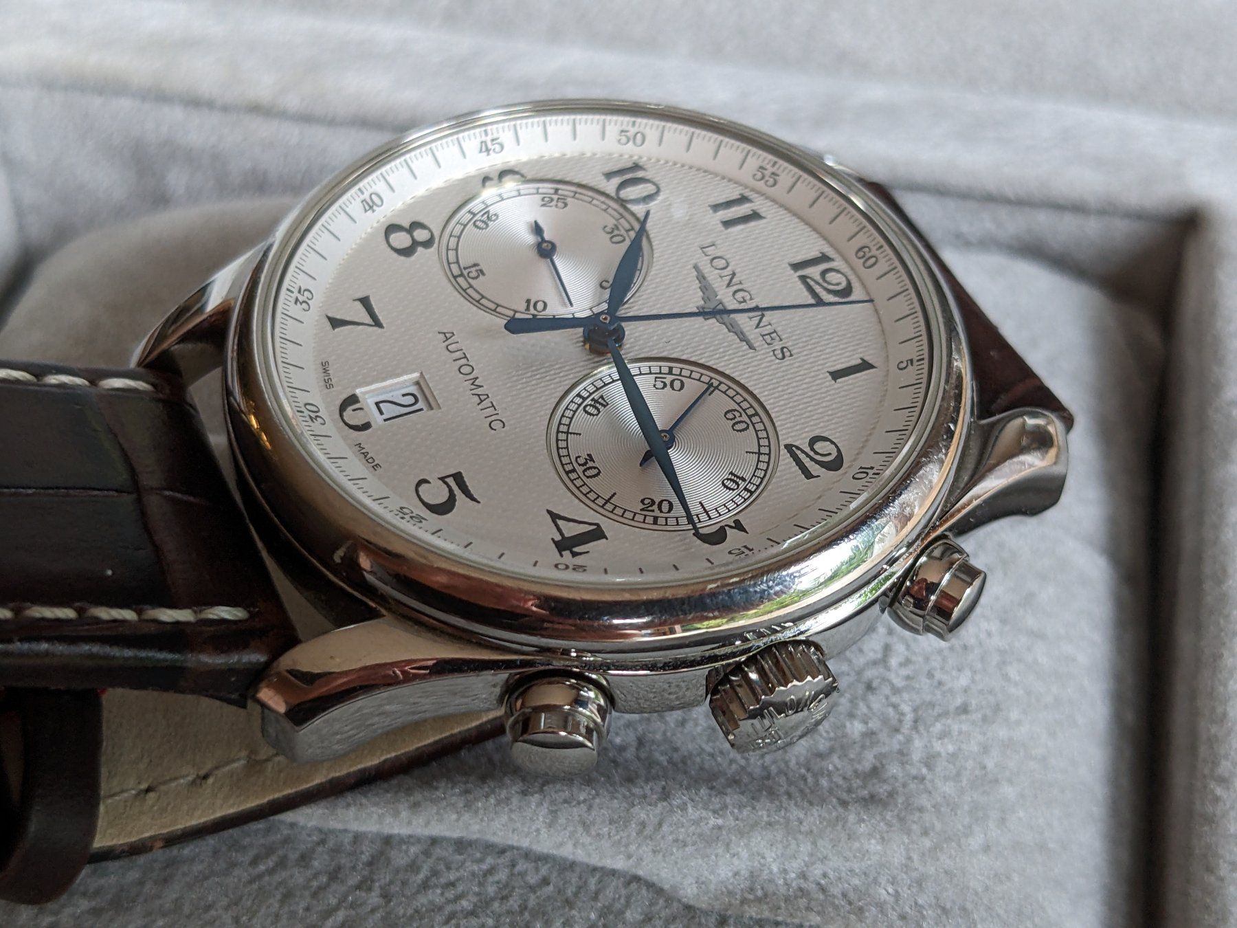 Longines Orologi: Longines Master Collection Chronograph L2.629.4.78.5 – Usato da Stallikon venduto da Wagi2 5