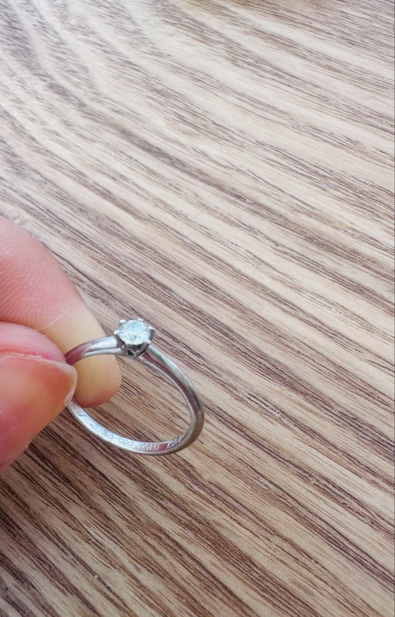 Christ Ringe: Verlobungsring weissgold 52 – Gebraucht aus Chur von bar_v2gc 1