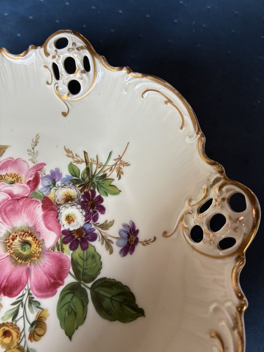 Rosenthal Schalen: Rosenthal - Gebäckschale auf 3 Füsschen  – Gebraucht aus Dornach von Rosengarten 2