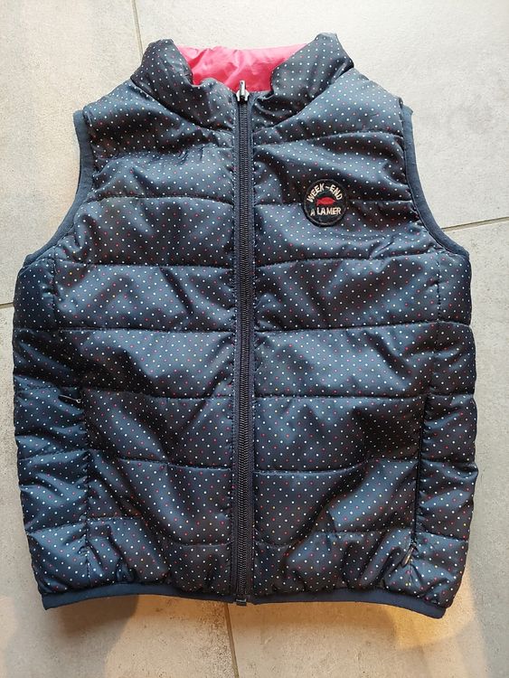 Gilet Femme Camaïeu Blanc Taille 4 - Occasion Excellent état Comme Neuf