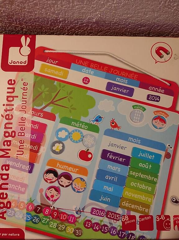 Calendari: Agenda magnétique – Usato da Vessy venduto da erg_d9vx 2