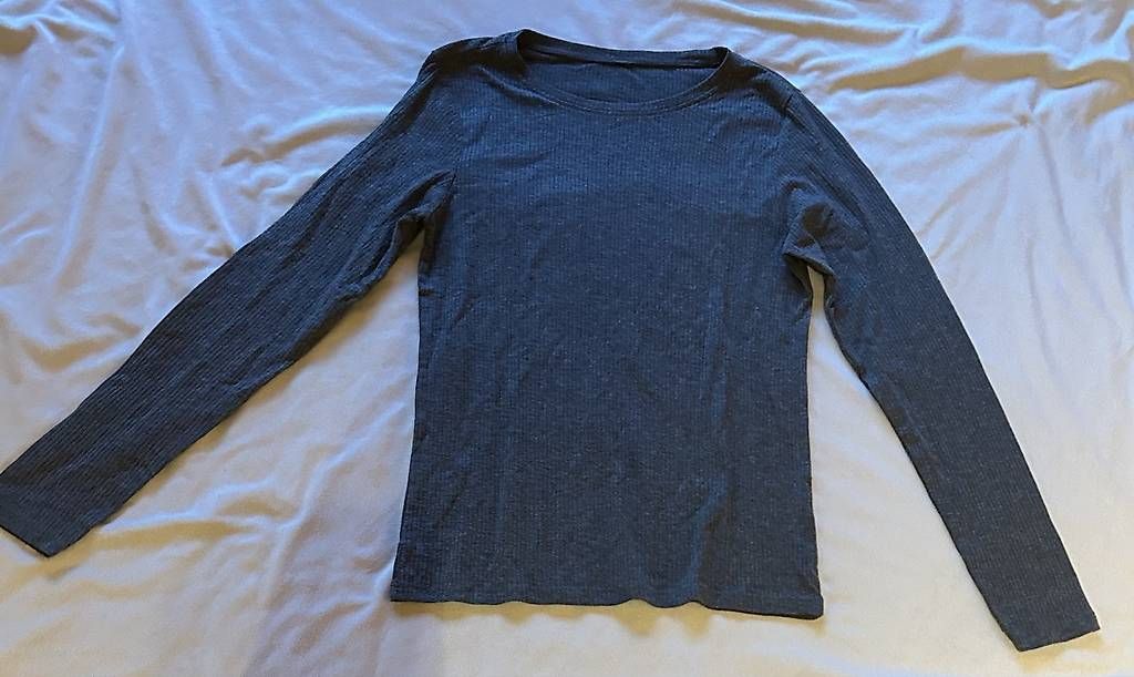 Maglioni & Felpe: graues Langarmshirt  – Usato da Trub venduto da elinschleiderschrank