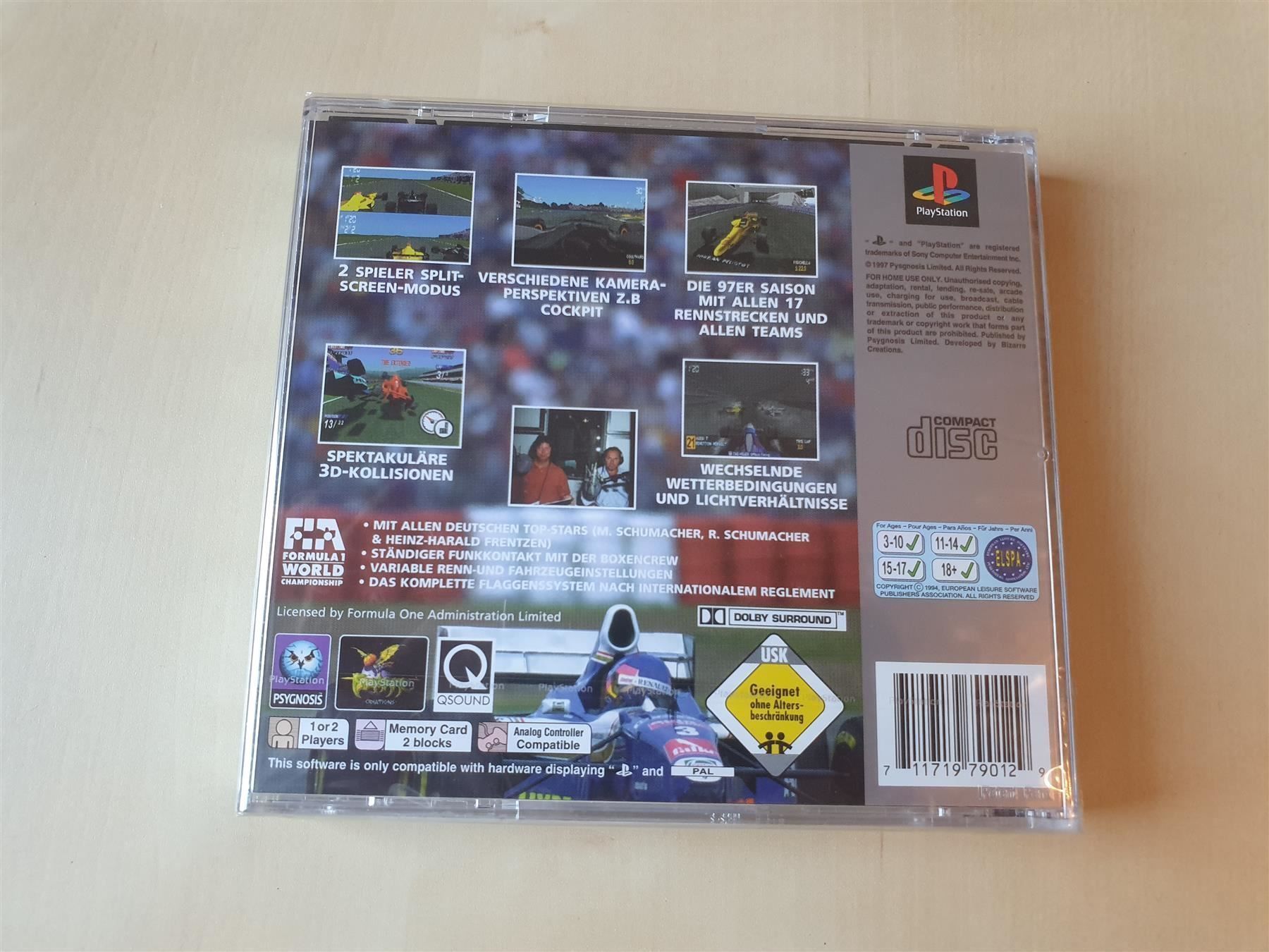 Sony Giochi: Formel 1 97 neu und ovp – Nuovo e nell'imballaggio originale da Stansstad venduto da collectorsshop 1