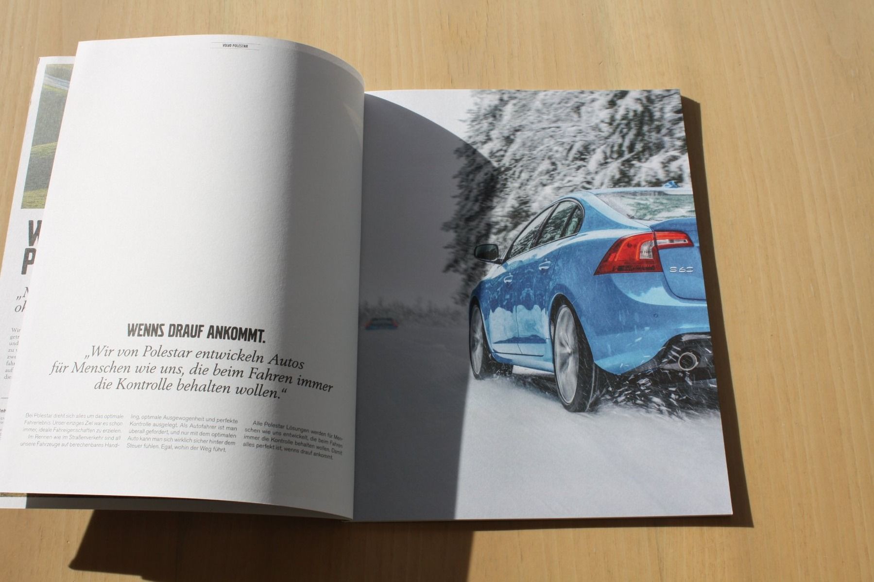 Volvo Documenti: Volvo S60 & V60 Polestar Prospekt 2016 – Usato da Wikon venduto da erwin400 1