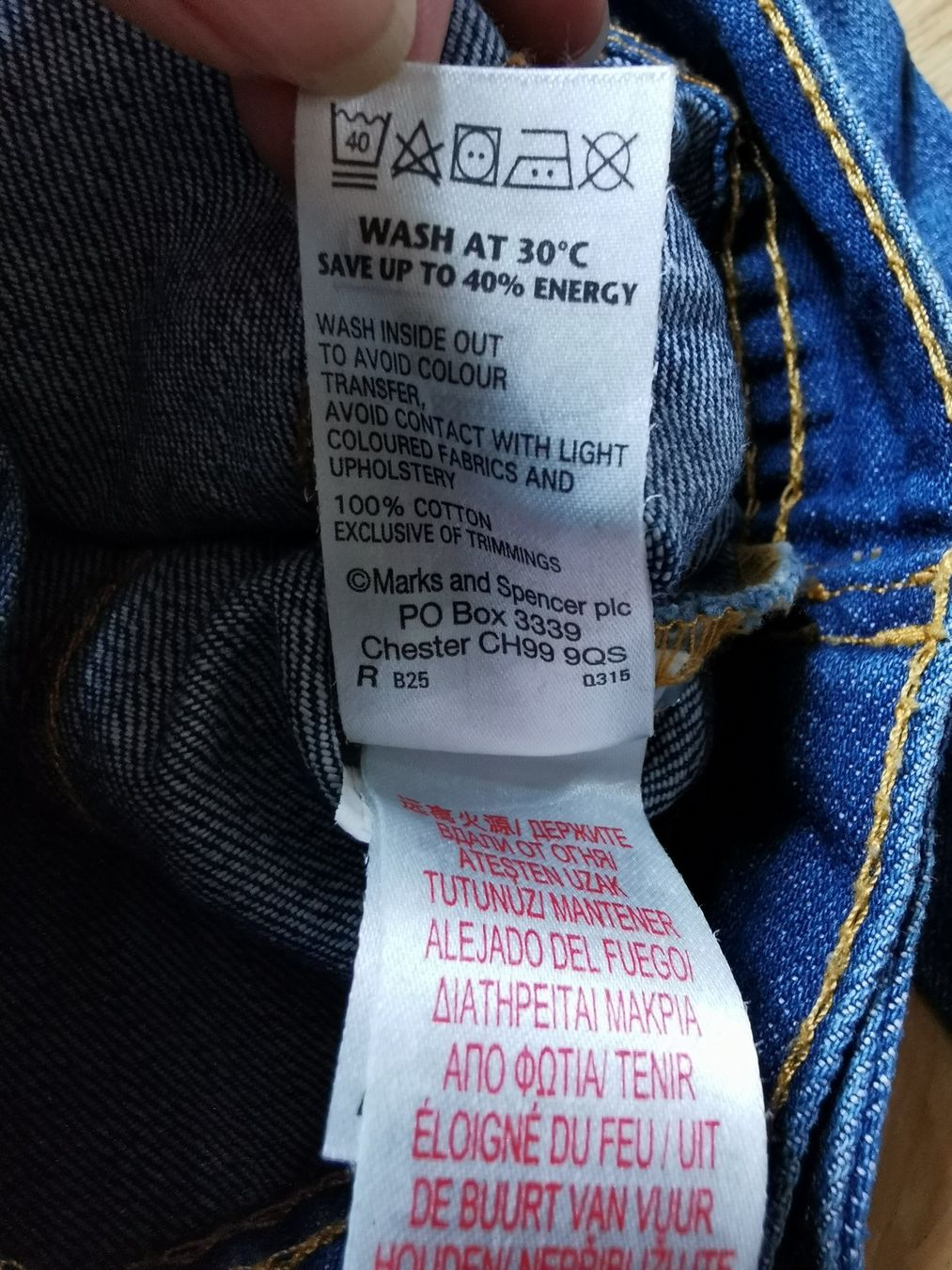 Giacche & Cappotti: Jeansjacke M&S Gr. 83 – Usato da Stäfa venduto da flamingo_17 4