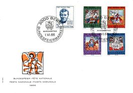Ersttagscouvert, Ersttagsbrief, Pro Patria 1966