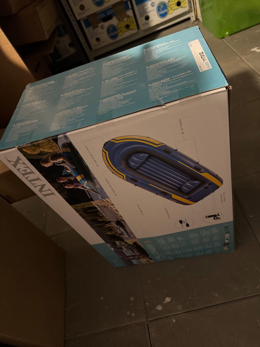 Barche: Intex Challenger 3 Gummiboot ORIGINAL VERPACKT! – Nuovo e nell'imballaggio originale da Schüpbach venduto da digase 1
