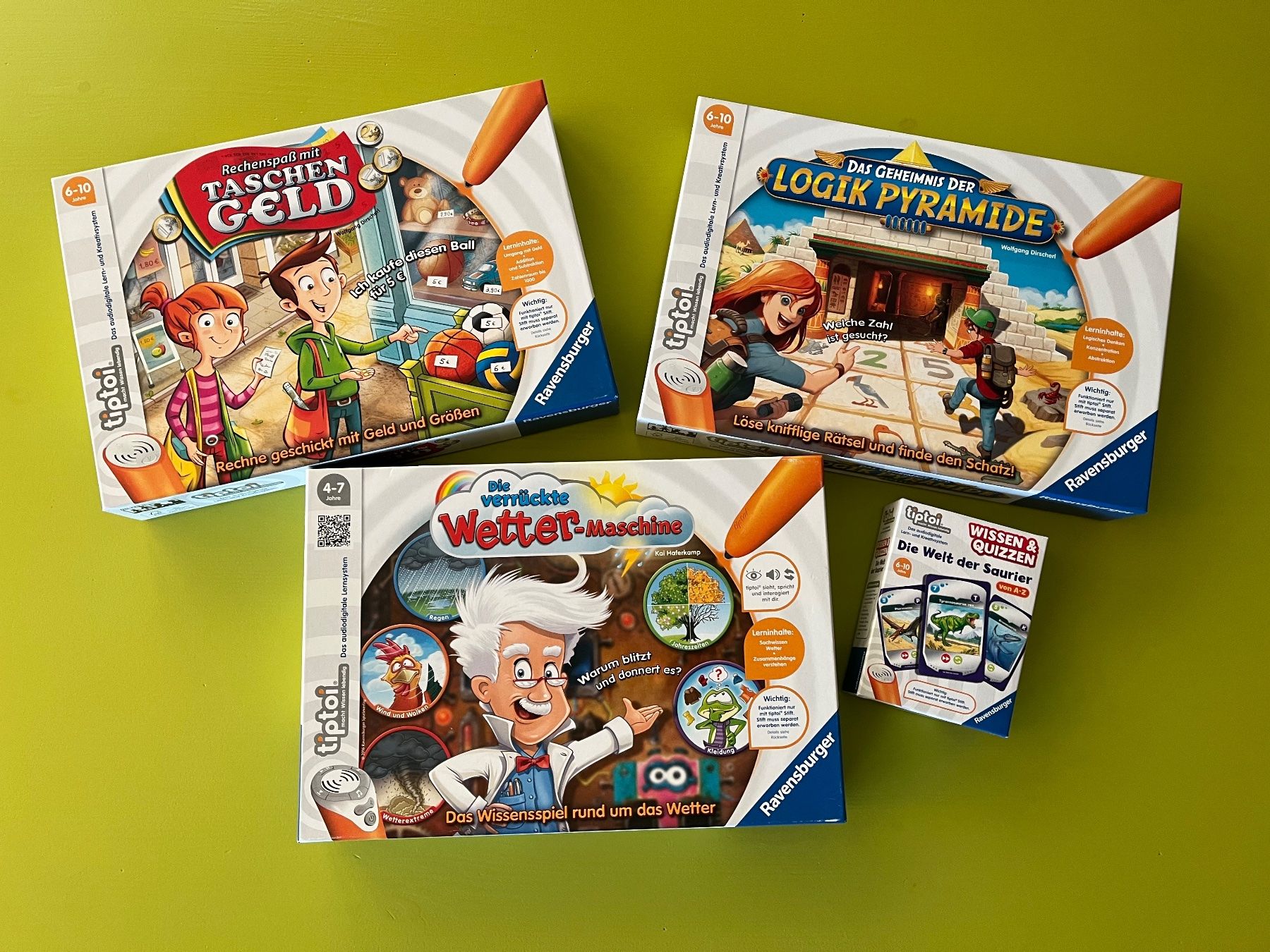 Tiptoi Giochi: 4 tiptoi Spiele – Usato da Worben venduto da Jimmymania