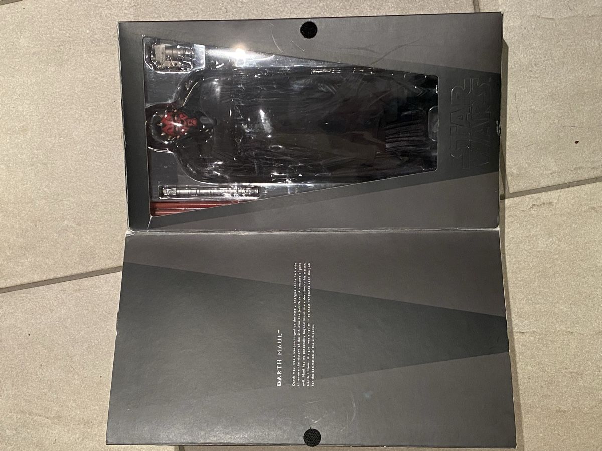 Star Wars Statuette: Star wars Darth Maul Actionfigur in 1:6 – Difettoso da Safenwil venduto da _e_99_