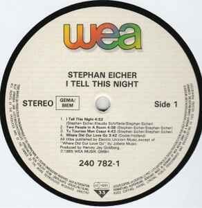 Dischi in vinile: Stephan Eicher ‎– I Tell This Night LP – Usato da Genève venduto da jim.k 2