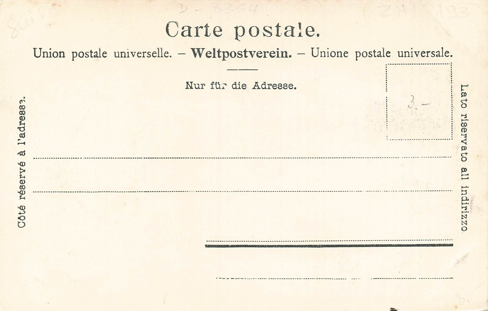 Cartoline postali: Zürich Straßenbahnen – Usato da Biasca venduto da Blenio71 1