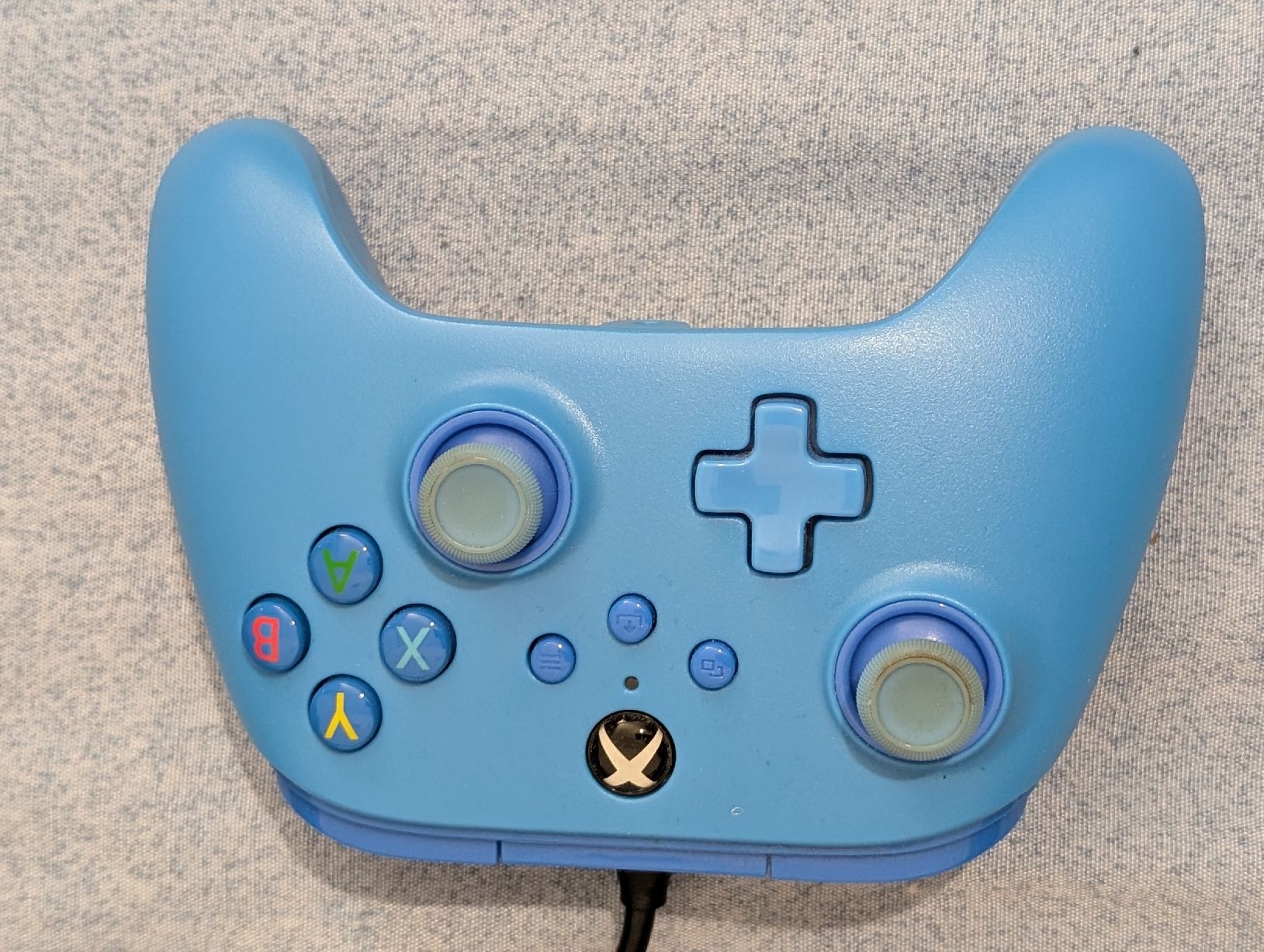 Microsoft Manettes: Controller PowerA Xbox blu cablato, colore blu, ottimo stato – D'occasion à Lugano par c42_d5hr 1