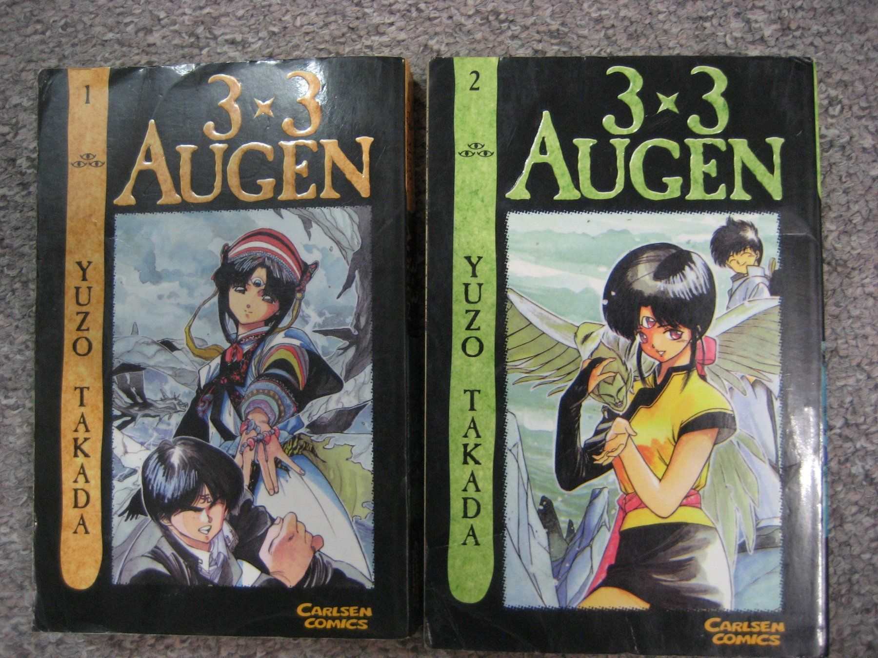 Fumetti: 3 x 3 Augen 1 + 2 – Usato da Bottighofen venduto da Spiderman61