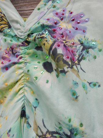 Kleid   Schmetterlinge   *  Stylicious  *  L/XL       FRANCE