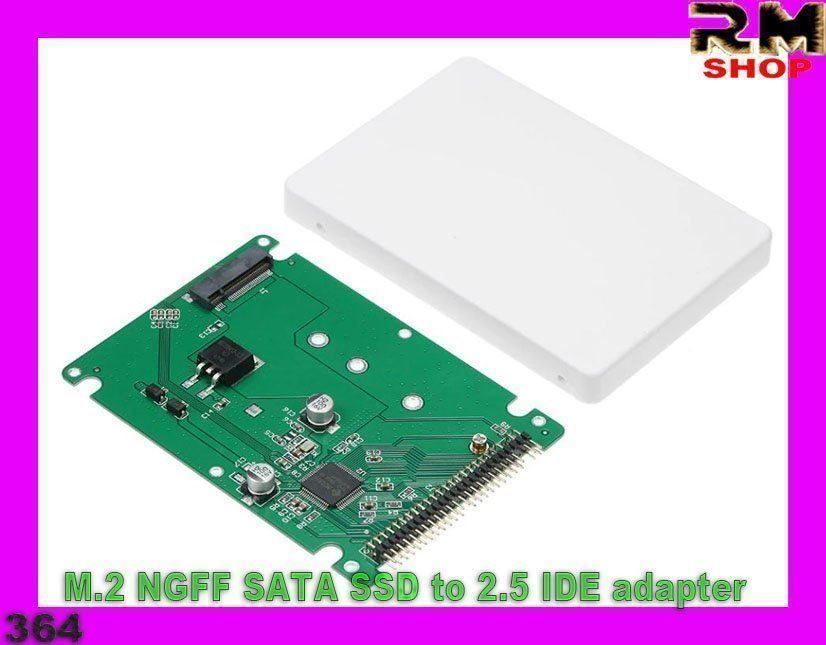 Unità & Adattatore: M.2 NGFF SATA SSD zu IDE-Adapter 2.5. – Nuovo e nell'imballaggio originale da Unterägeri venduto da RmOnline