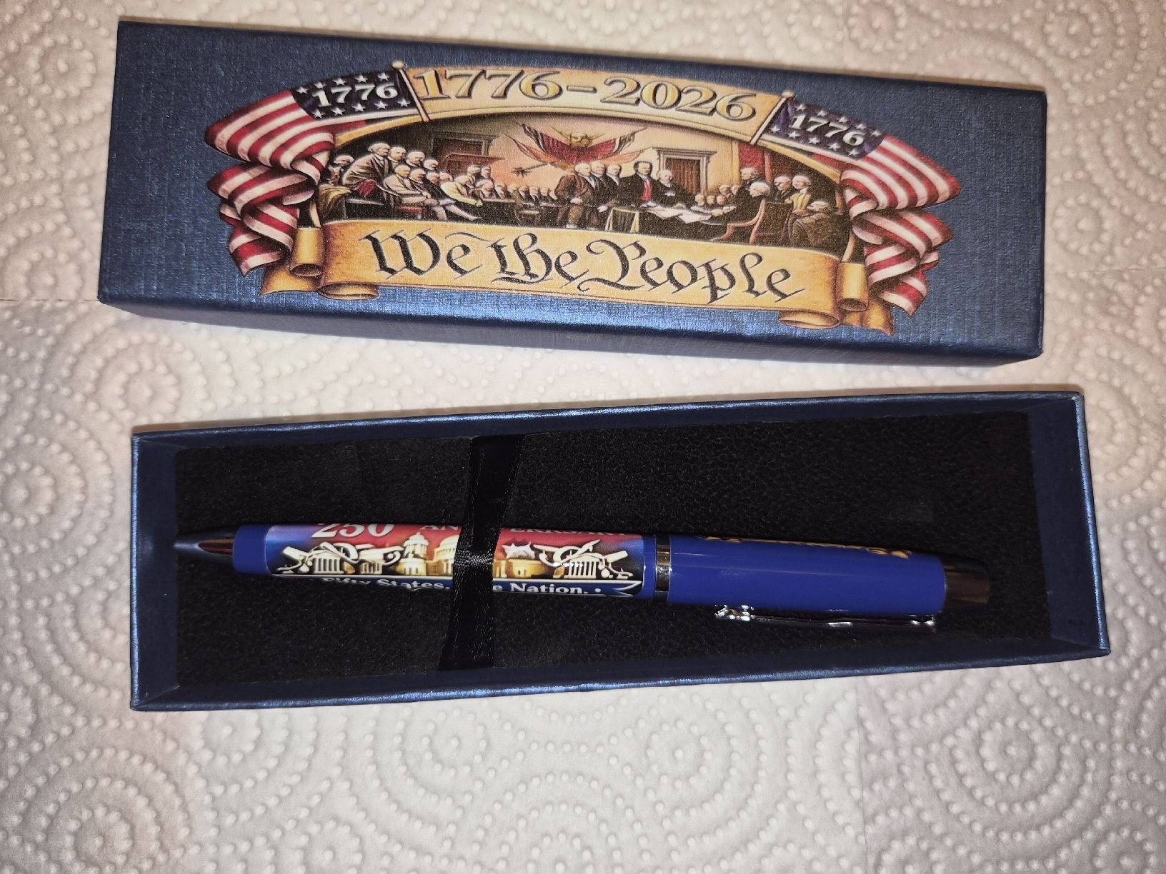Penna & Evidenziatori: Stylo commémoratif 250 ans USA – Nuovo (secondo la descrizione) da Senèdes venduto da hen_fw8b 1