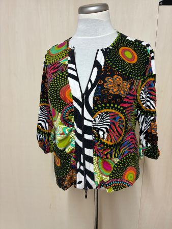 Farbenfrohe Jacke von Joseph Ribkoff in Grösse 42