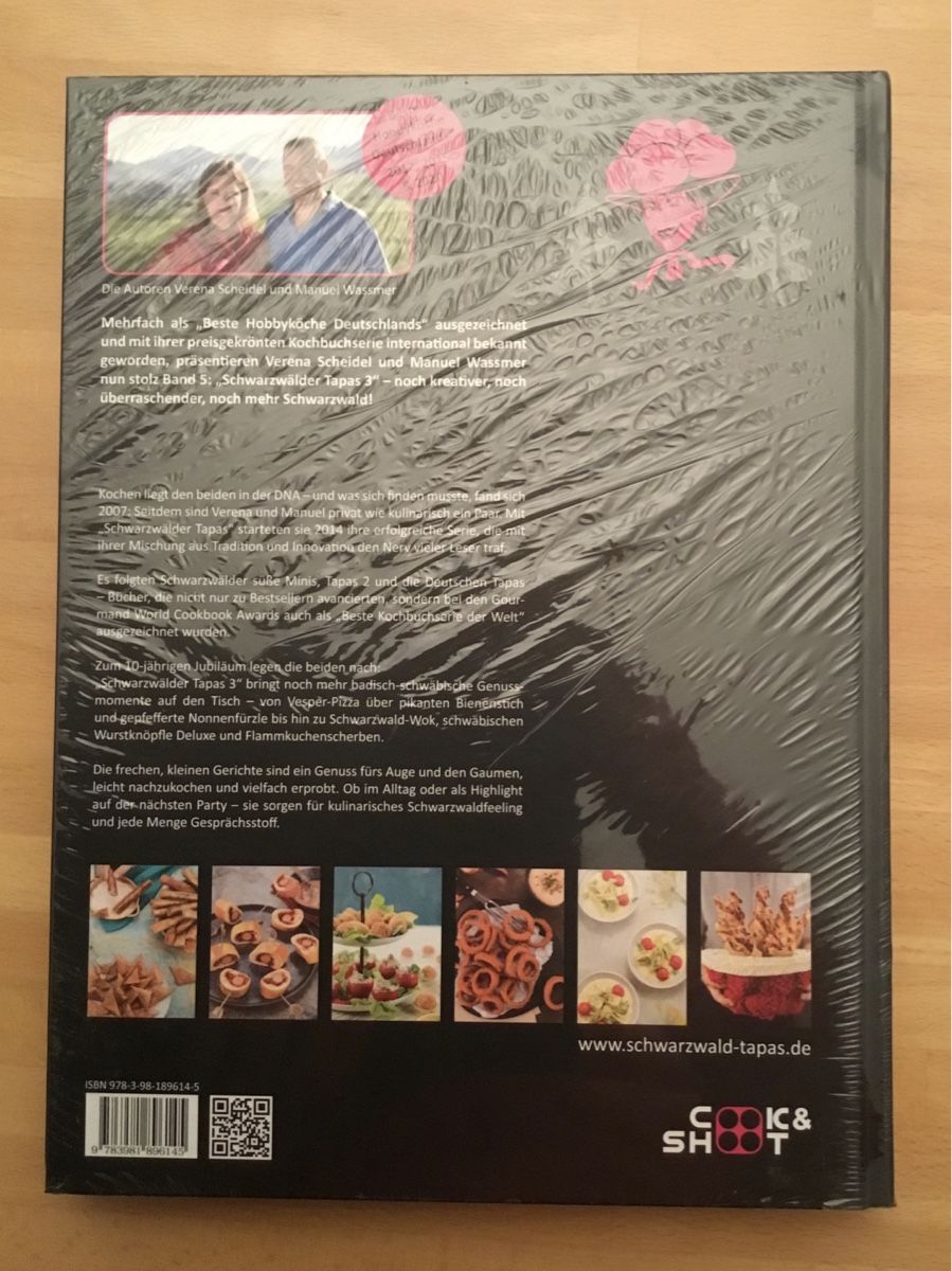 Bücher: Schwarzwälder Tapas 3 Das Kochbuch  – Neu und originalverpackt aus Rüschlikon von succes08 1