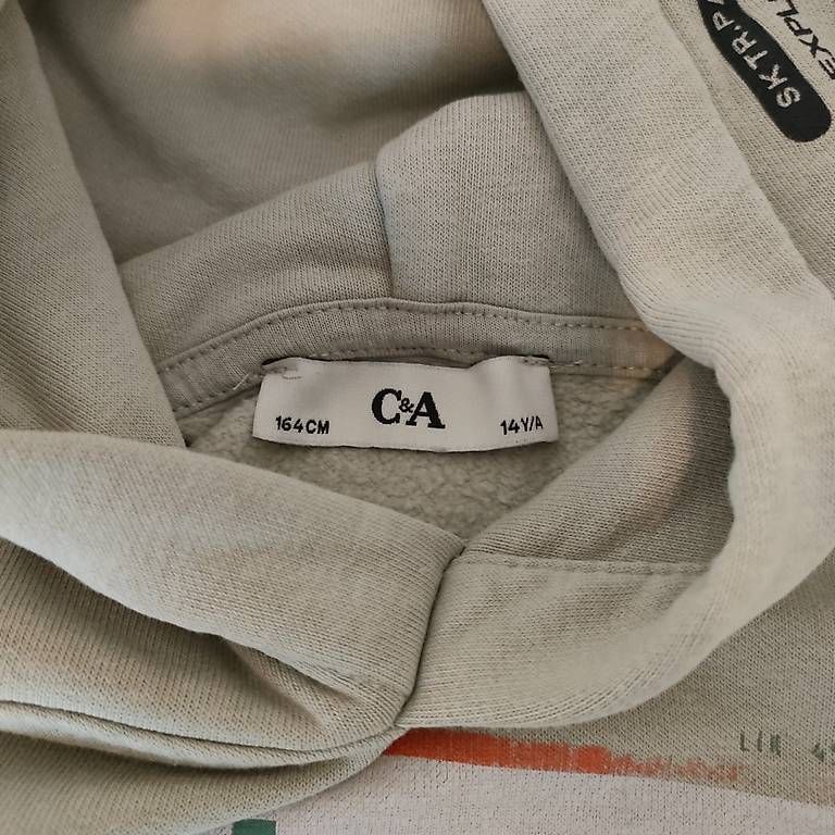 C&A Maglioni & Felpe: Jungen Kapuzenpulli Hoody Gr. 164 – Usato da Kilchberg ZH venduto da evahug 1