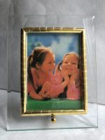 Très beau cadre photo en verre