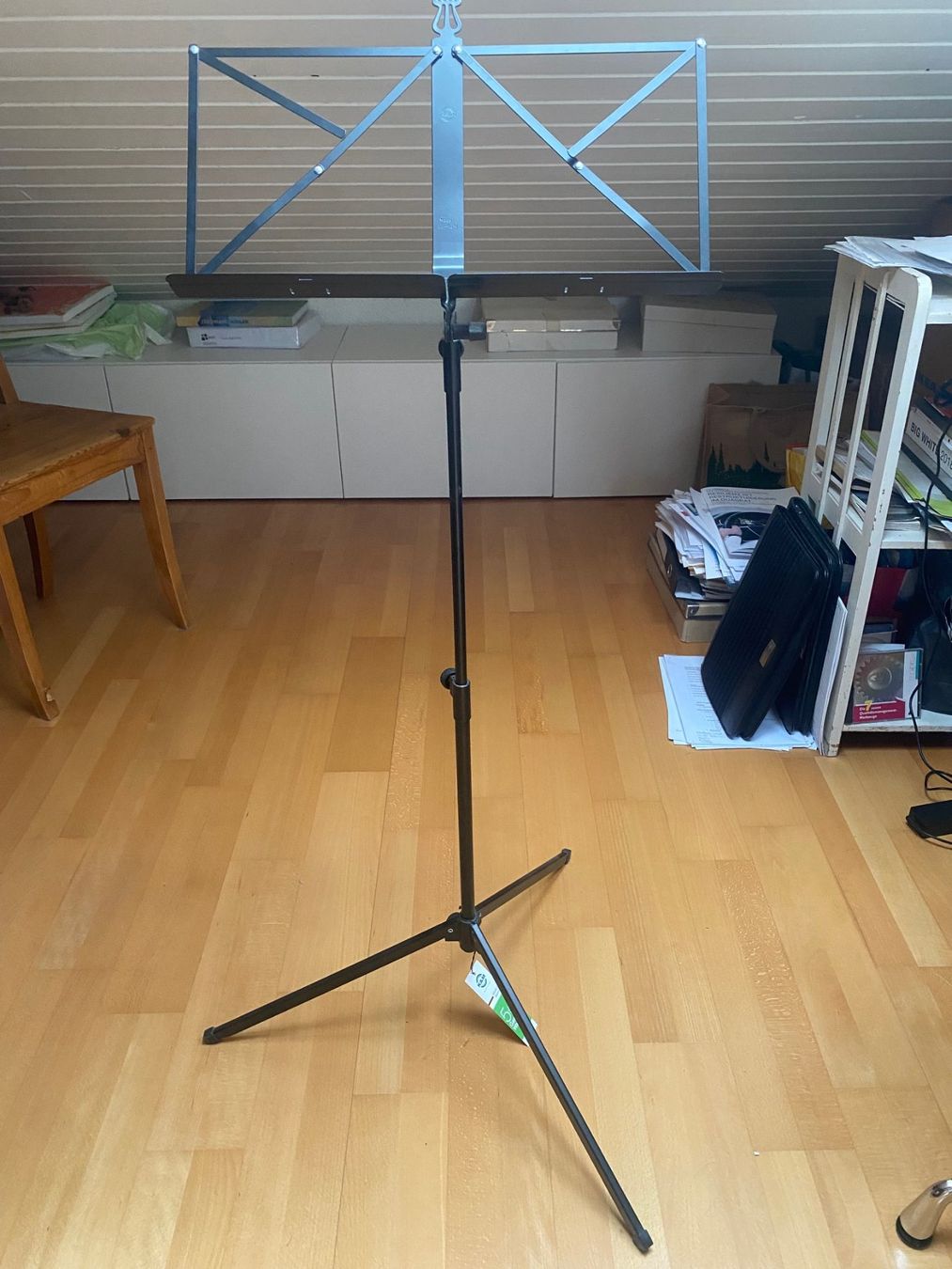 König & Meyer Supporti per strumenti musicali & leggii: Originial K & M Notenständer in schwarz – Usato da Riehen venduto da ettwigv