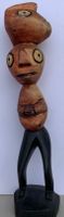 Holz Skulptur Double Mind