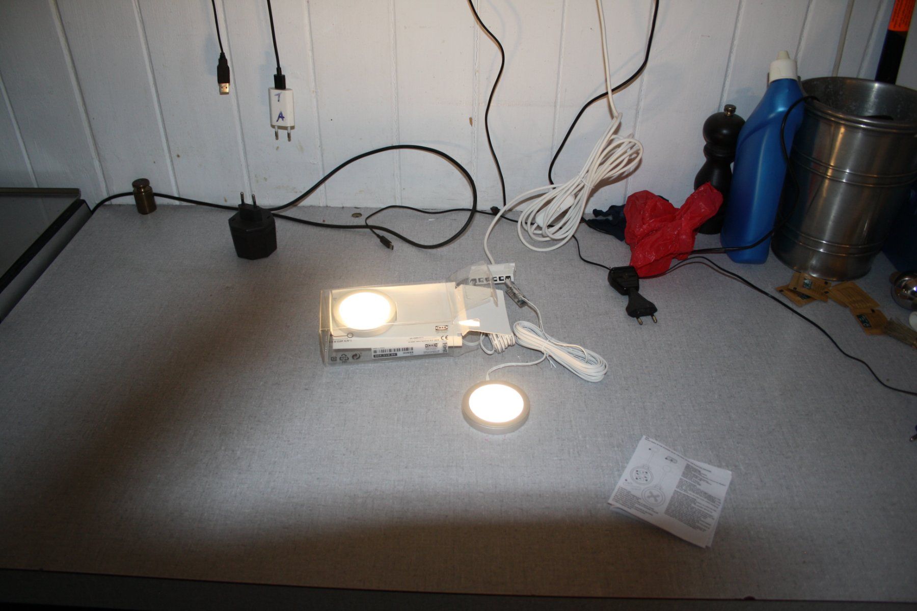Ikea Lampade: VAXMYRA LED LAMPEN 2er SET SILBER IKEA LICHT – Usato da Wauwil venduto da Pneuedy 3