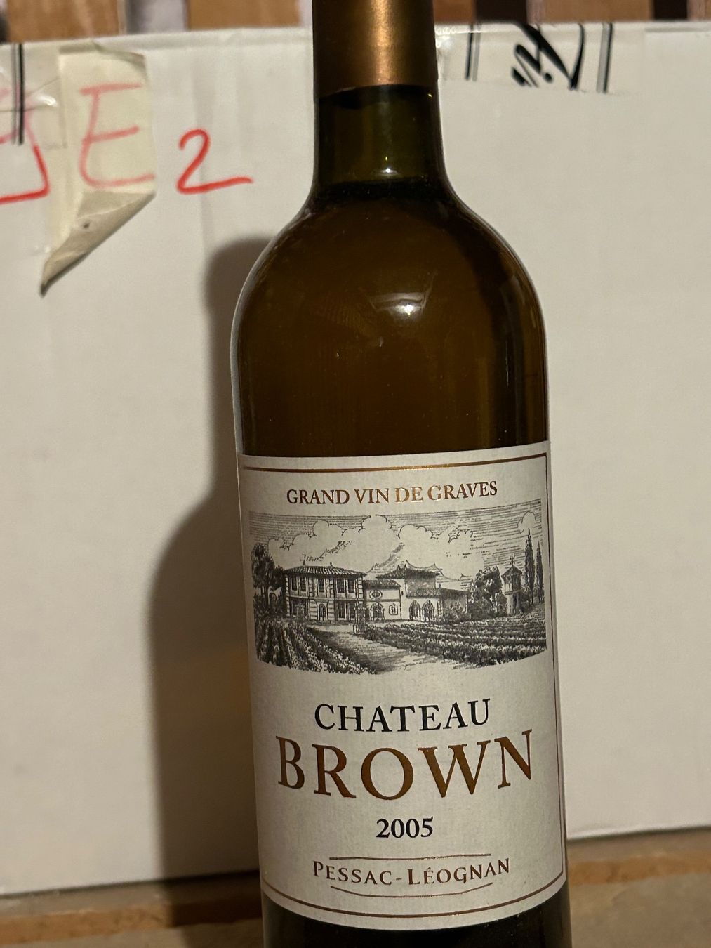 Wein: Château Brown blanc 2005 Pessac-Léognan – Neu (gemäss Beschreibung) aus Roche VD von avediscipule 1