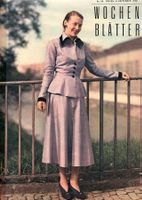 Modemagazin Zürich Wochenblätter Vintage 1948
