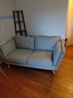 Dreier Sofa in Taugrün Neuwertig 