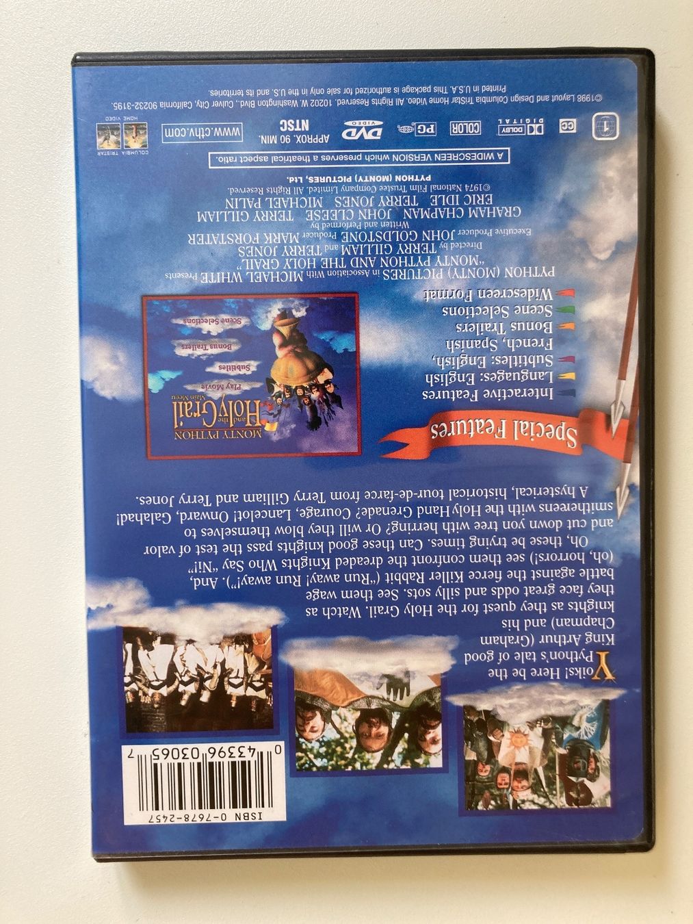 Alle DVDs: DVD: Monty Python and the Holy Grail (Code 1) – Gebraucht aus Basel von AufeinenBlick 1