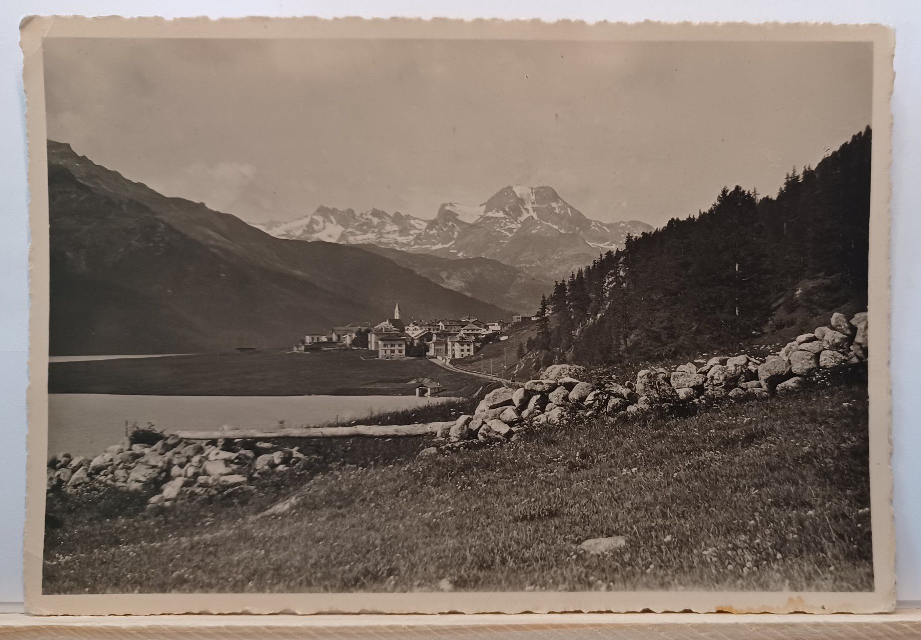 Cartoline postali: GR, SILVAPLANA, 1937, GELAUFEN – Usato da Aarau Rohr venduto da mgvw