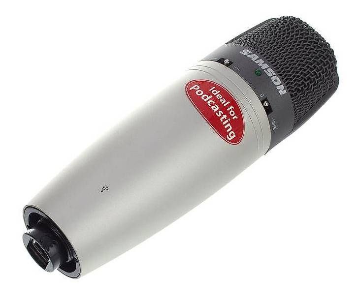 Microfoni: Microphone USB de studio Samson NEUF, prix choc! – Nuovo e nell'imballaggio originale da Goumoens-la-Ville venduto da Vitamine 2