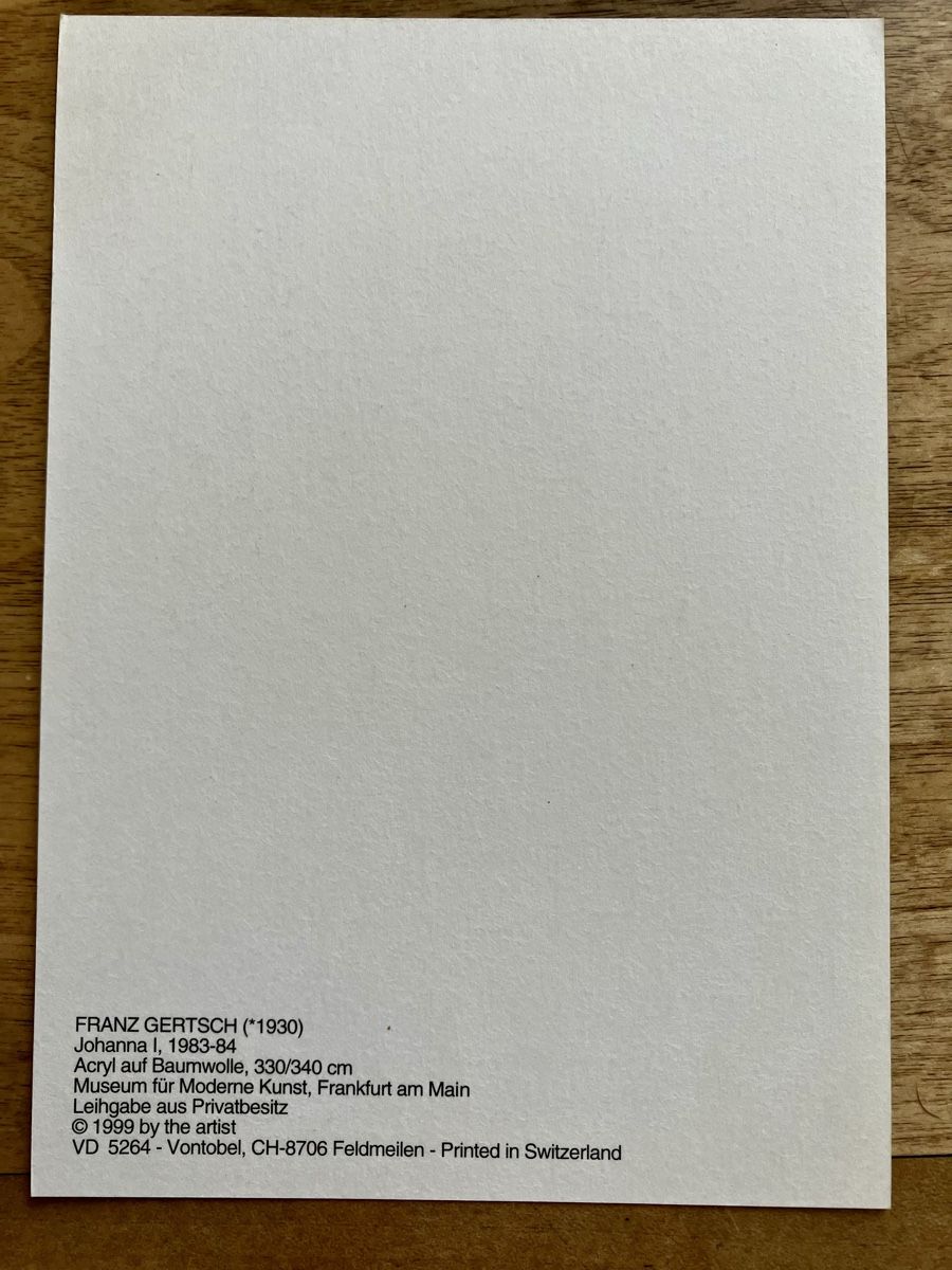 Cartes postales: AK Franz Gertsch – Neuf (Voir description) à Buchs AG par Allerleis 2