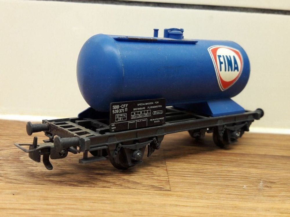 LILIPUT 258 H, wagon citerne à essence HANIEL SBB BO (Ref: #258 H