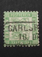 AD Baden Nr. 21 a  gestempelt sehr Selten 700 Fr
