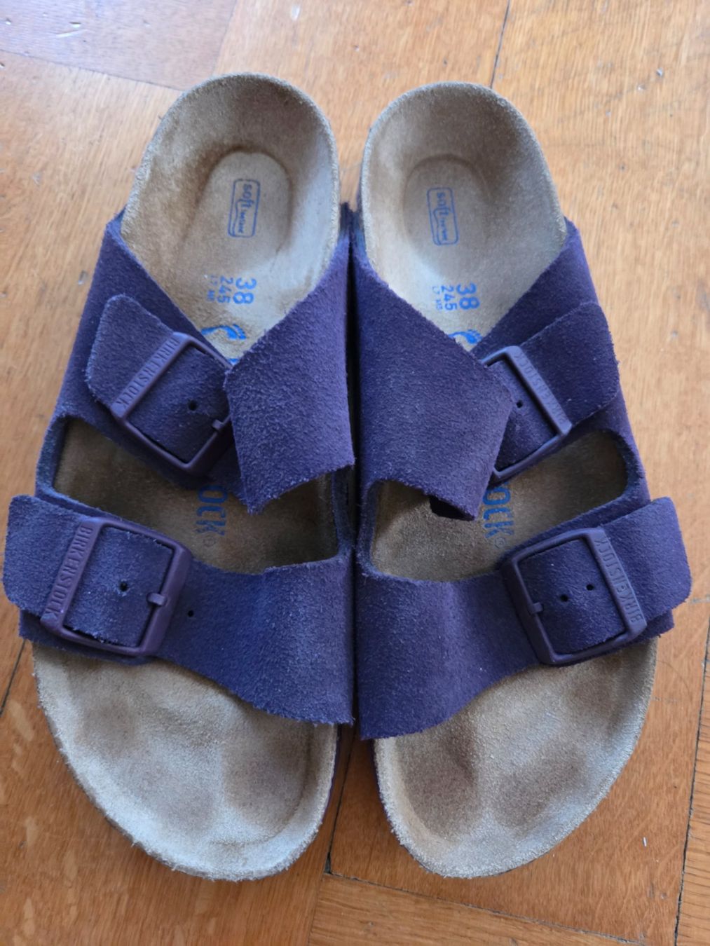 Birkenstock Scarpe da uomo: Birkenstock Arizona purple – Usato da Martigny venduto da ChrisMonc