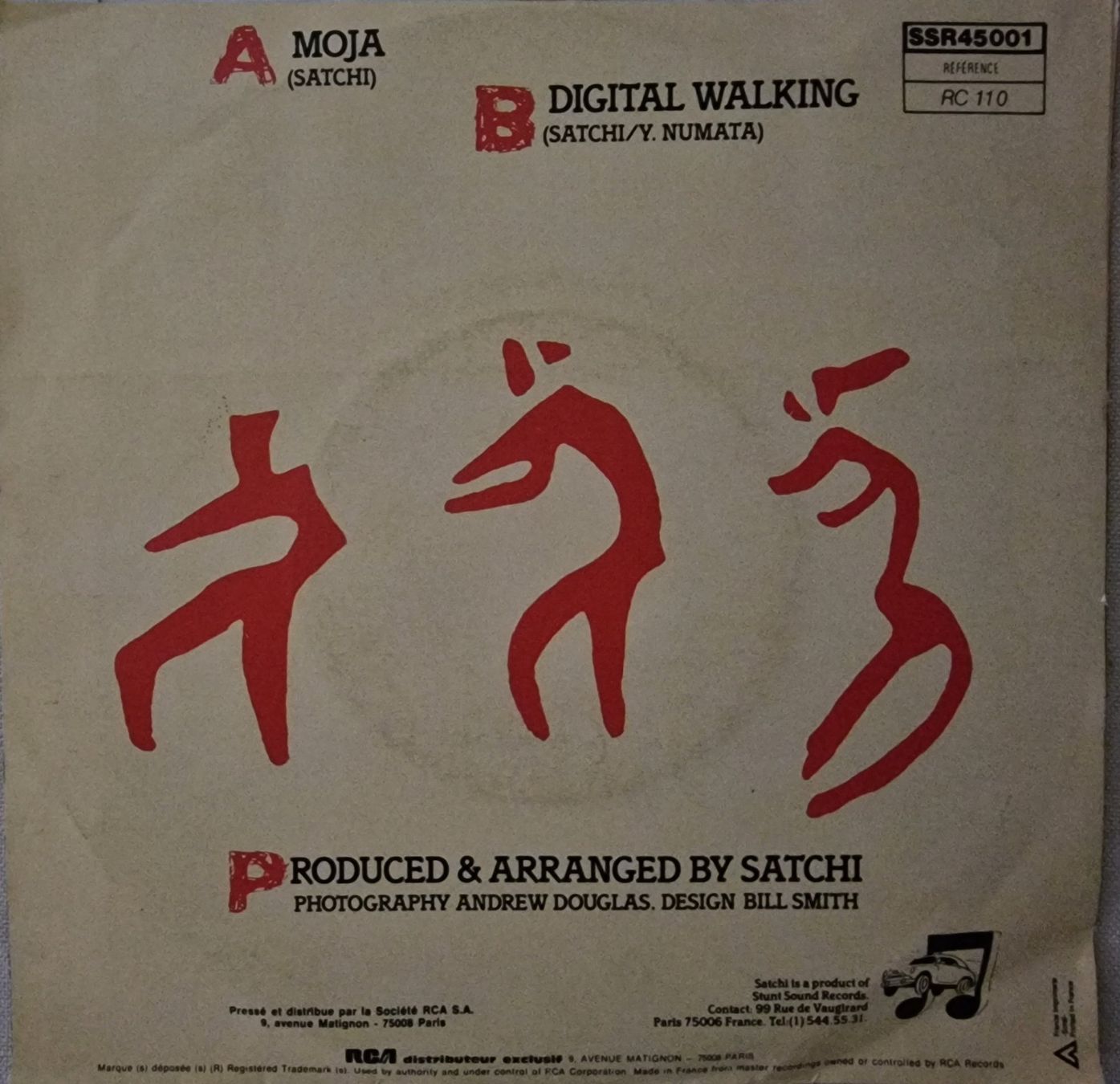 Dischi in vinile: Satchi Single - Moja – Usato da Root venduto da atelier22 1