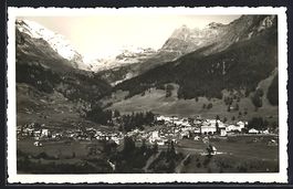 Leukerbad, Gesamtansicht mit Dalagletsch
