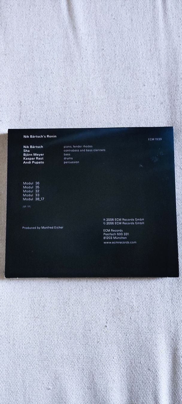 CD: CD Nik Bärtsch’s Ronin "Stoa" – Usato da Zürich venduto da imago6912 1