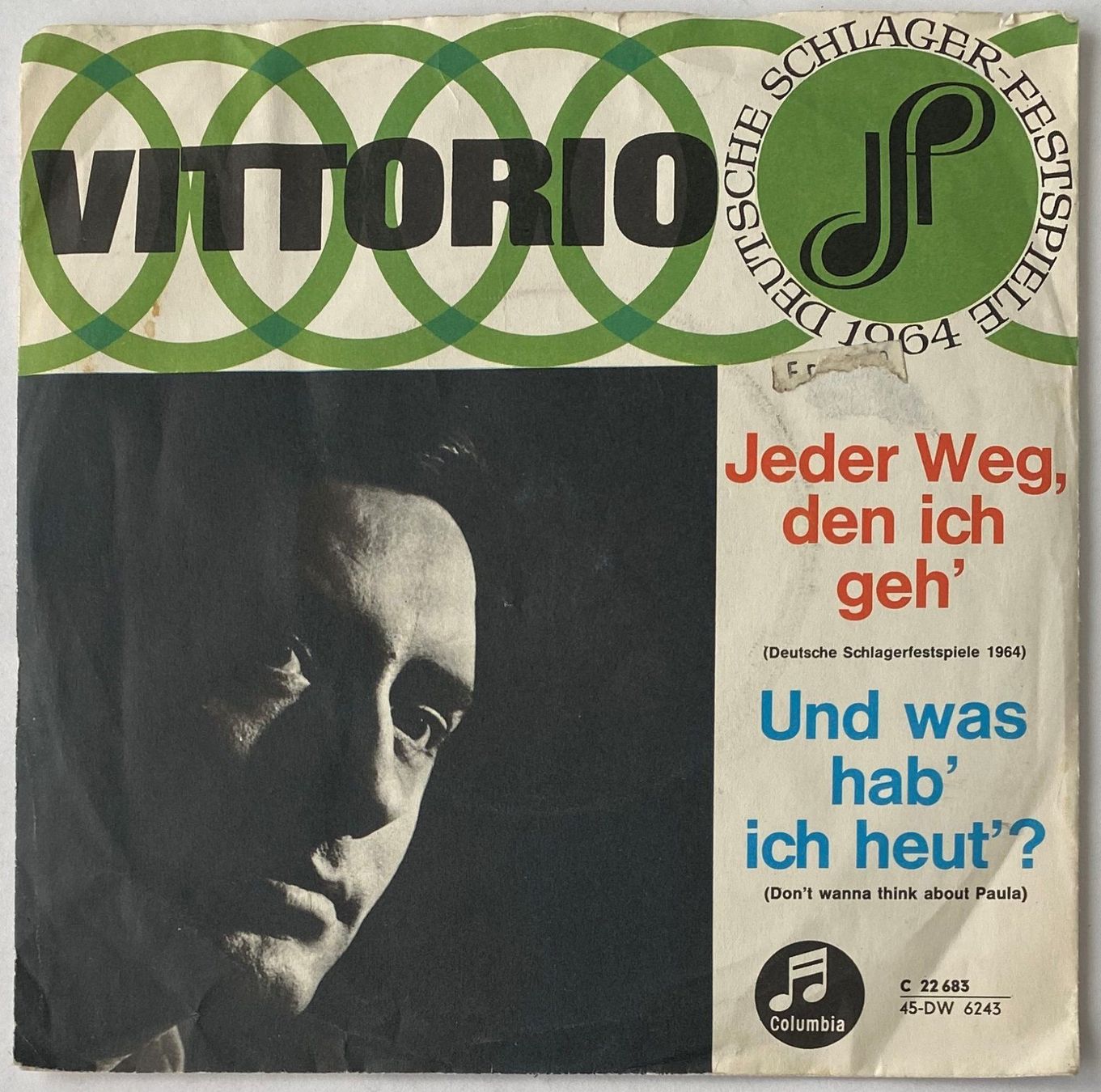 Schallplatten: Vittorio, jeder Weg, den ich geh – Gebraucht aus Flums von Aebo1