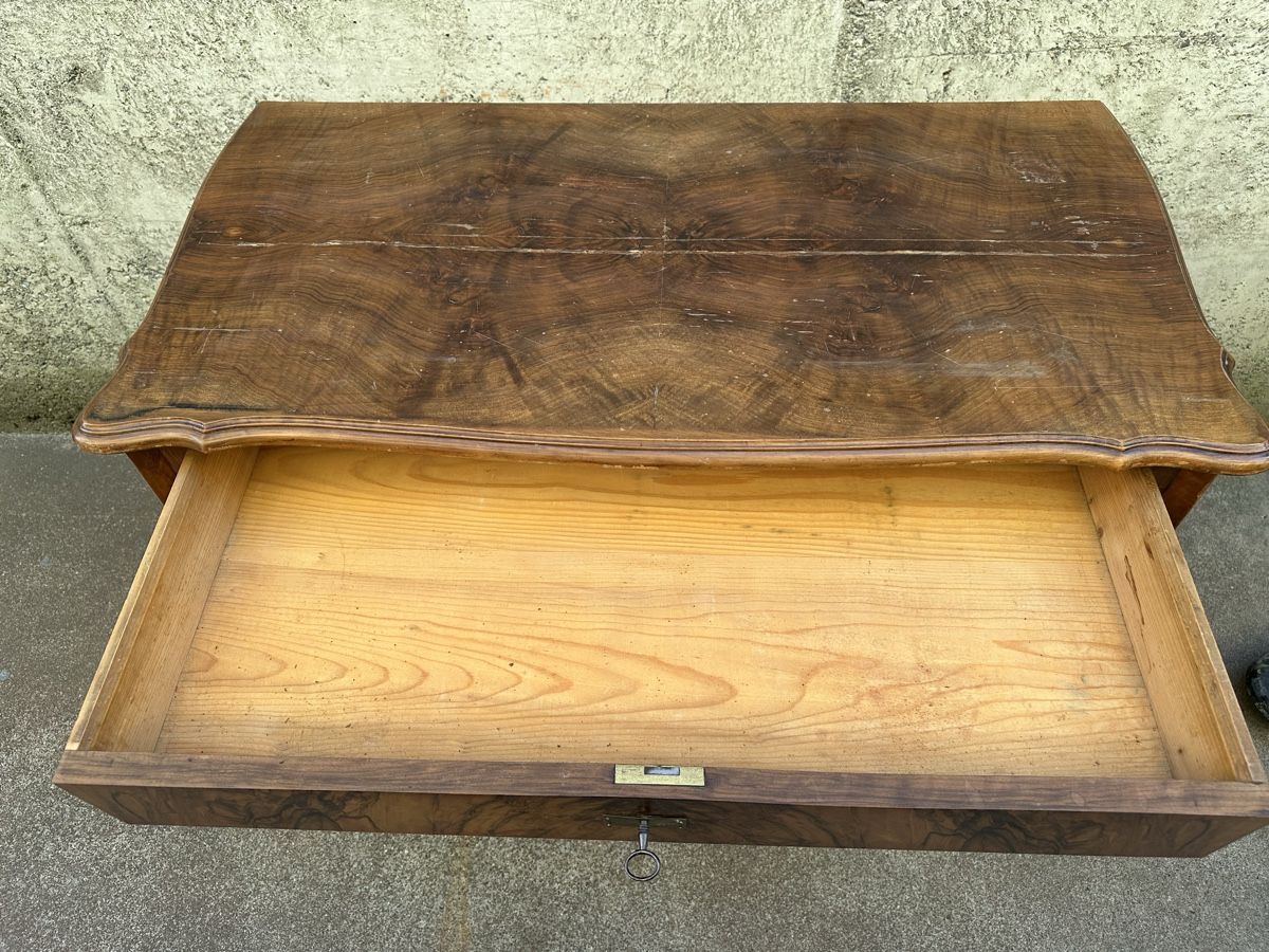 Kommoden: Kommode Nussbaum massiv antik Schubladenkommode Holz – Gebraucht aus Mellingen von TomHeid80 3