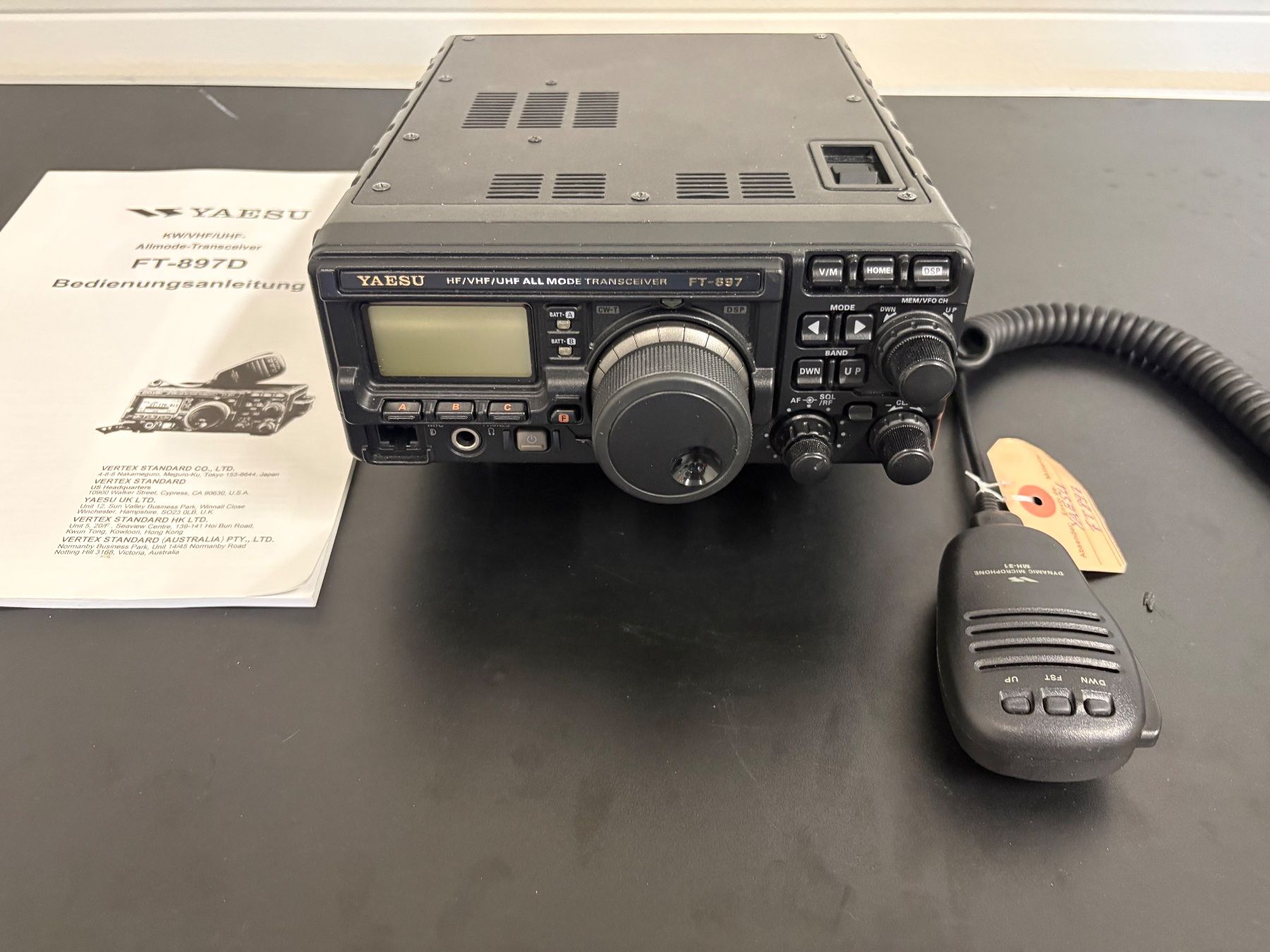 Yaesu Radiocomunicazione: Funkgerät Yaesu FT-897D Allmode-Transceiver gebraucht – Usato da Wiesendangen venduto da plus-minus