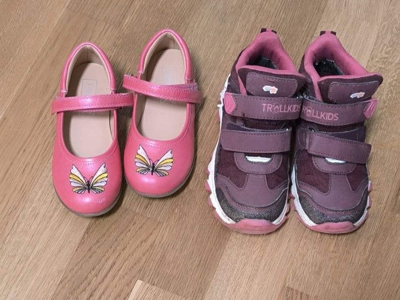 Scarpe per ragazze: Mädchen Wander- & Ballerina Schuhe Gr. 27 – Usato da Endingen venduto da zaratusta