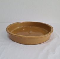 1 Keramik Blumenuntersetzer 38 cm sandfarben